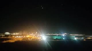 Full landing at Doha International Airport, Qatar