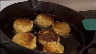 Catch and cook: fish cakes