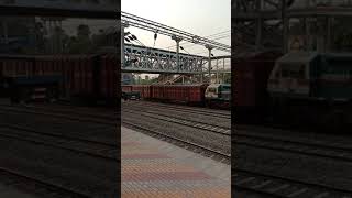 High Speed Twin Diesel ALCO Indian Railways #shorts #indianrailways #ytshorts #locomotive #alco