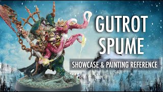 Warhammer 40K Age of Sigmar Showcase & Painting Reference Nurgle Chaos Marine Maggotkin Gutrot Spume