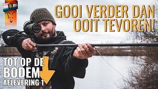 Zo kun je heel ver werpen! | Tot op de Bodem | Afl. 1 | Karpervissen