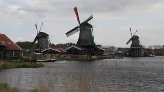 Windmills at Zaanse Schans, April 2017