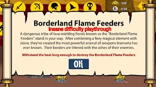 Stick war: legacy new bonus campaign 5 the Borderland Flame Feeders Insane difficulty playthrough