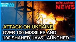 Russian attack on Ukrainian energy sector: over 100 missiles and 100 Shahed UAVs launched