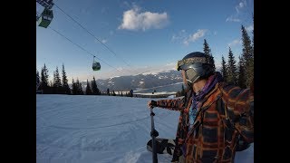 Transalpina Snowboarding Jump Speed Up!