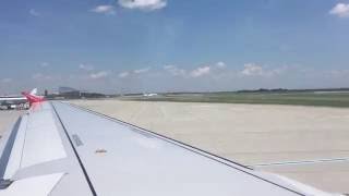 Take off from Bucharest Otopeni aiport