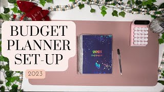 ✨2023 BUDGET PLANNER SET UP✨ | Erin Condren | TyBudgets 💸