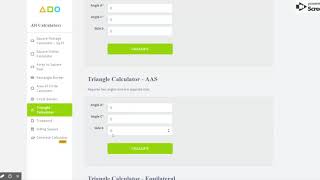 Triangle Calculator – Square Footage Area