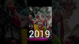 Umarkhadi cha Raja 2015 to 2024 #Ganpati#Bappa#morya# short#video#💖💖💖