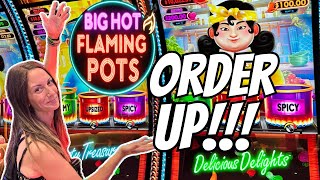 🥟 Nothing But Bonuses On Big Flaming Hot Pots‼️