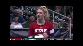 Utah vs Hawai'i Volleyball 2017 (Sep 3)