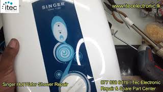 Singer Hot Water Shower Repair