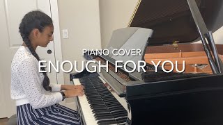 Enough For You Piano Cover | Olivia Rodrigo | Ananya Parlapalli