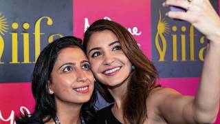 Prankster Anushka Sharma in Singapore