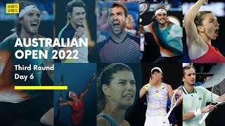 Day 6 - Australian Open 2022 - Third Round Full Results