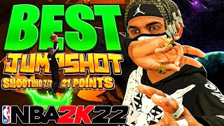 *NEW* BEST JUMPSHOT AFTER PATCH ON NBA 2K22 HIGHEST GREEN WINDOW 100% GREENLIGHT NEVER MISS AGAIN!!!