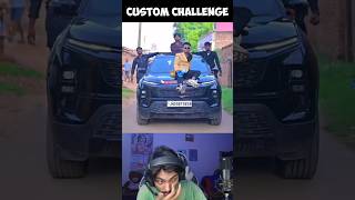 Gaon Me Custom Challenge 🤣🤣 #shorts Amit FF Comedy l Swasti Reacts