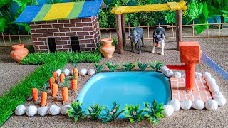 DIY Miniature Farm Diorama with Working Water Pump | Science Project Ideas #23 | Mini DIY Farming