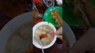 BAKSO URAT SATE KERANG PLUS MANIS DINGIN ADALAH PATEN #bakso #jajanan #shorts #short