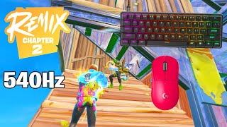 SteelSeries Apex Pro Mini ASMR 😴 Fortnite OG Reload 🏆 Satisfying Keyboard Fortnite 360 FPS 4K