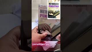 Unboxing Buku Metodologi Penelitian: Wajib Punya untuk Peneliti! 📚✨ #BukuMantap