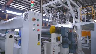 Plastic film production line Casting film extruder