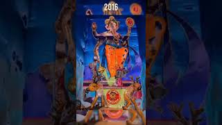 Pragati seva mandal ganpati 2011 to 2024 #Ganpati#Bappa#morya#short#video#💖💖💖