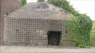 HOLLANDSE BUNKER MET ORGINELE DEUREN IS ECHT ZELDZAAM