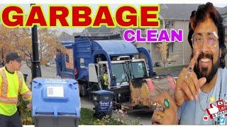 AMAZING GARBAGE TRUCKS. How To Clean  GARBAGE#toronto#canada#vancouver#mississauga#ontario#visa2ex