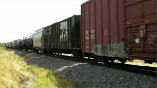 BNSF 4609 north w/ a surprise at Carrollton, Tx. 07/28/2011 ©