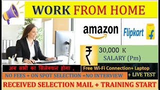 PERMANENT WORK FRROM HOME JOB #WORK AT HOME #JOB