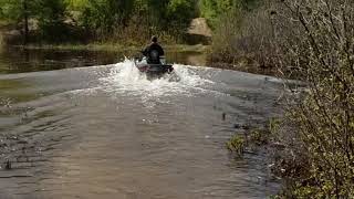 Honda 420 rancher Articat 500 Blazing trails through New Hampshire .