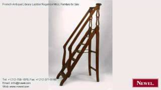 French Antique Library Ladder Regence Misc. Furniture for