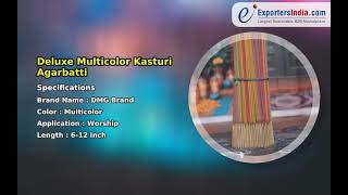 Deluxe Multicolor Agarbatti | Premium Multicolor Agarbatti Manufacturer in Amreli - DMG Brand