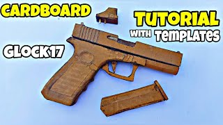 Incredible amazing cardboard Glock17 gun you can make at home