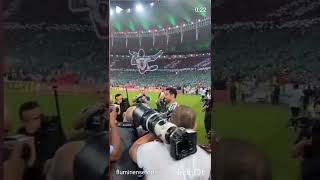 EMOCIONANTE DESPEDIDA DO FRED DO FUTEBOL #futebol #fred #gols #fluminense #flusao #maracanã #ole