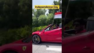 Azadi Ka Amrat Mahotsav #ferrari #cars #ytshorts #independenceday #india #indian