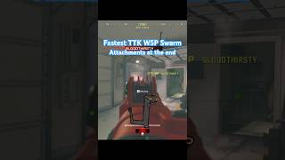 Fastest TTK in MW3/Warzone 3 - WSP Swarm #cod #explore #codwarzone #mw3 #warzone3 #shorts #memes