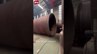 Rotary dryers factory, rotary dryer manufacturer, rotary dryer under manufacturing