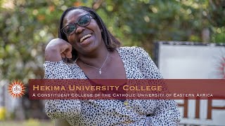 Why Hekima University College - Betty Too