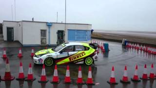 Tony Bardy Ford Focus WRC , Arron Newby Subaru Impreza and Charles Shaw