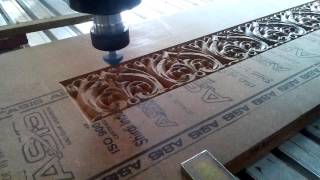 V carving on a Datacut CNC Router