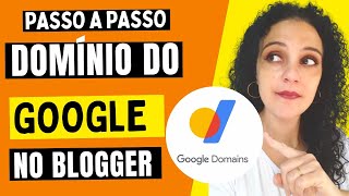 COMO COLOCAR DOMÍNIO DO GOOGLE NO BLOGGER (PERSONALIZADO)