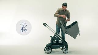 one hand fold pram by Inglesina The APTICA SYSTEM QUATTRO