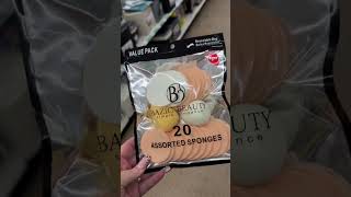 BAZIC BEAUTY SPONGES 20 ct @ Dollar Tree #beauty #makeup #shopping  #dollartree