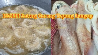 RESEPI Sotong Goreng Tepung Rangup Dan CARA Cuci Sotong  ❤ ||Episod 35