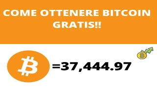 COME FARE BITCOIN GRATIS (GUADAGNARE BTC)