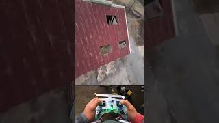 FPV DRONE HITTING  GAPS #shorts