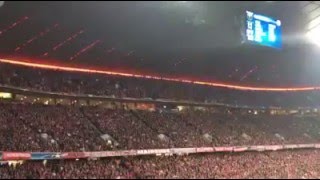 Amazing Atletico Support in Munich (Bayern München - Atletico Madrid 2:1)