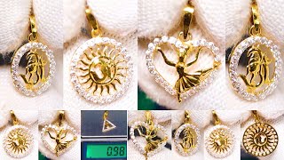 how to ladies pendant gold // gold pendant designs with weight and price